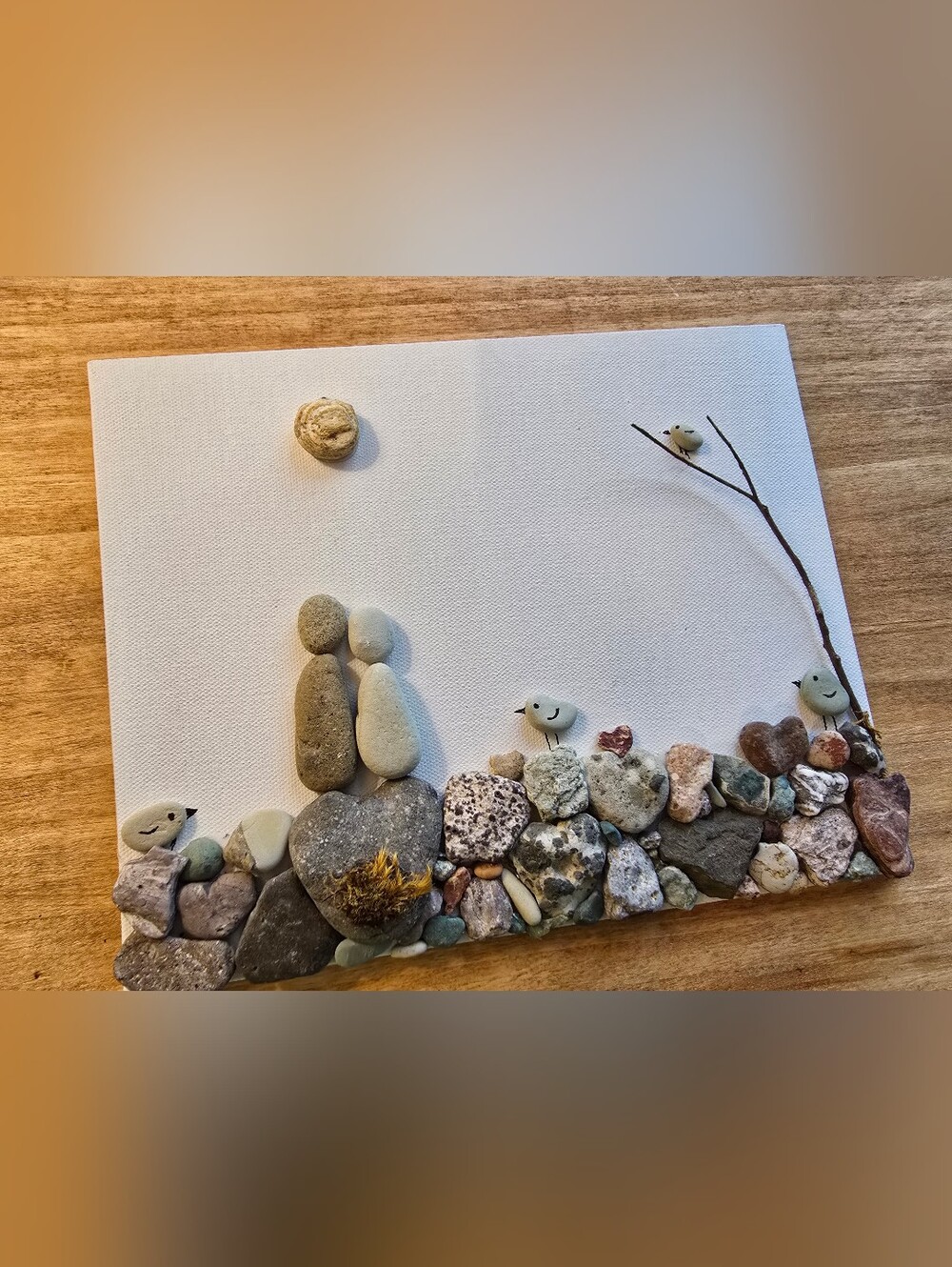 Pebble Wall Art 8x10